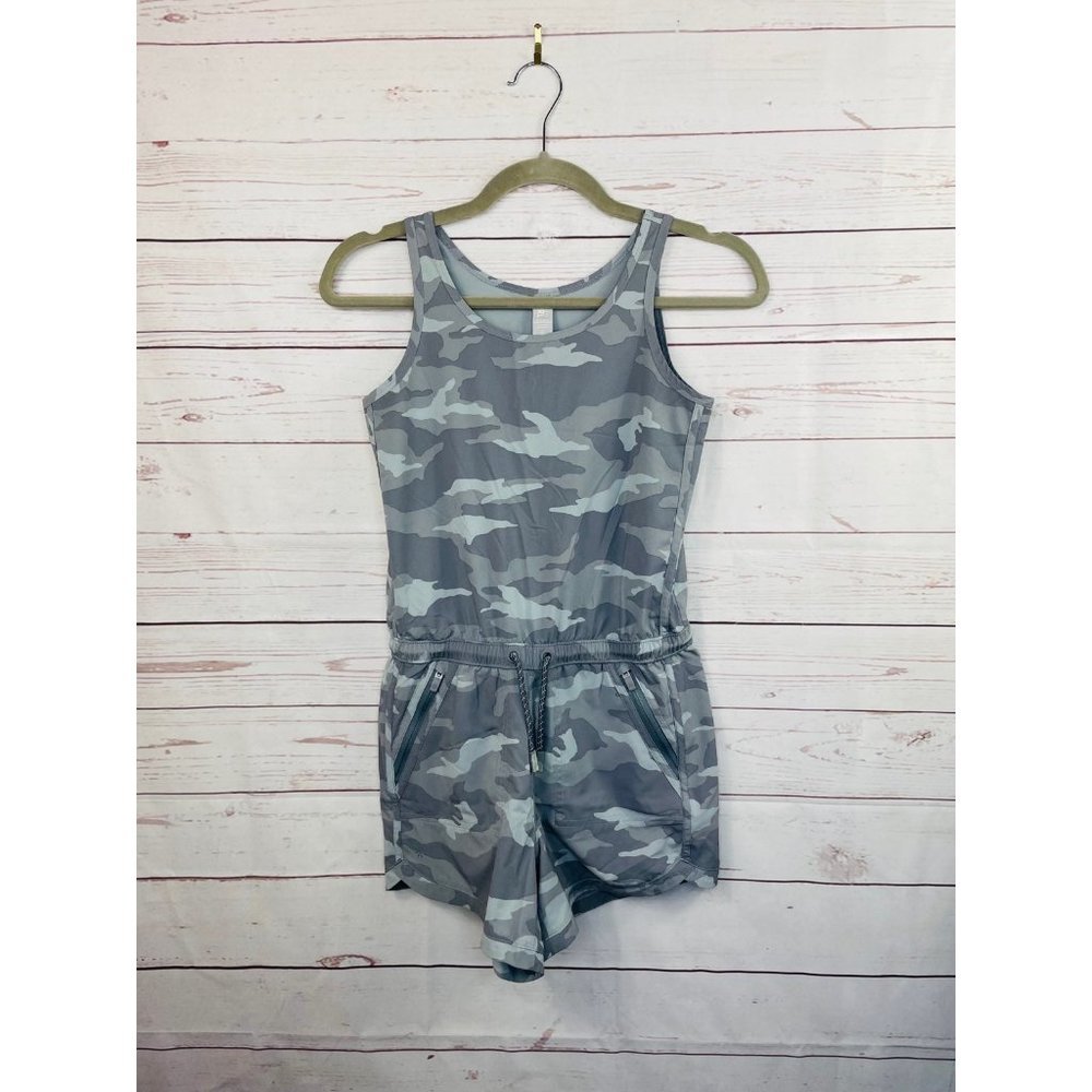 Athleta Girl Camo Romper L12